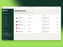 RemotePeople global payroll: review payroll periods, legal entities and client-input deadlines across countries.