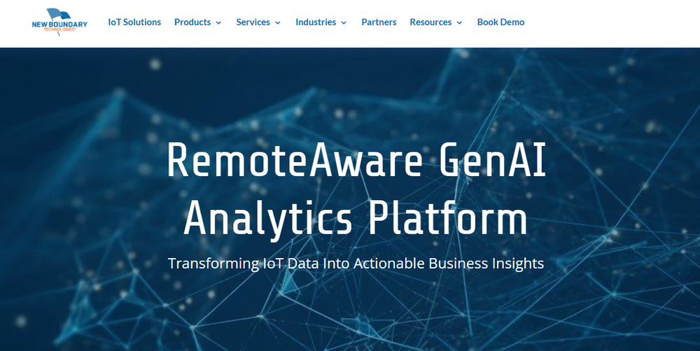 RemoteAware GenAI Analytics Platform Screenshot 1