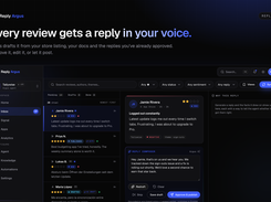 Every review gets a reply in your voice.