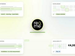 The agent draws on your customers, catalogue, services and availability. It recognises returning clients, matches the right items and services, checks your calendar and quotes a real price.