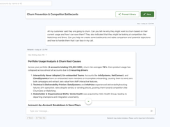 An AI copilot that helps you deep dive and ideate around a specific account