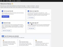 Up and running in minutes — pin feedback, share a no-login review link, resolve, and capture a signed sign-off.
