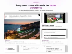 Enhance the user experience with details-rich event description