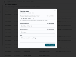 Transfer Custody in Seconds