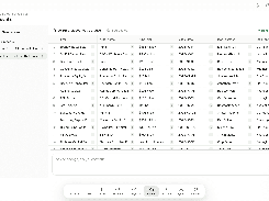 Ridge Accounts workspace with account research results in a table.