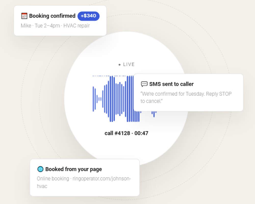 RingOperator Screenshot 1