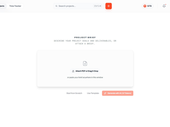 AI-Assisted project scoping