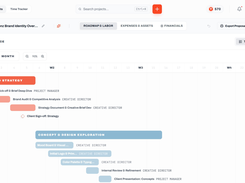 Refine each project on an easy to use Gantt Roadmap