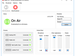 Rocket Broadcaster Screenshot 1