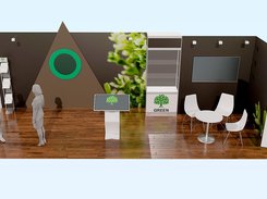 Exhibition Booth Render