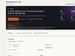 top of the fold Dashboard