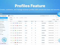 RoxyBrowser lets you create, manage, and customize multiple browser profiles with ease. Our secure profile system offers real fingerprints, isolated environments, batch creation and profile template to simplify multi-account management for affiliate marketing, eCommerce, and web automation.