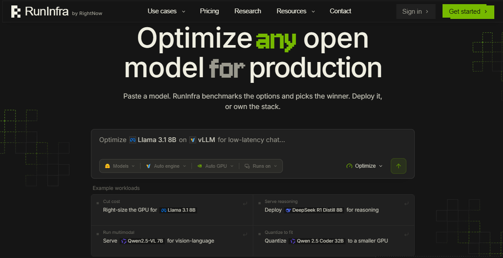 RunInfra Screenshot 1