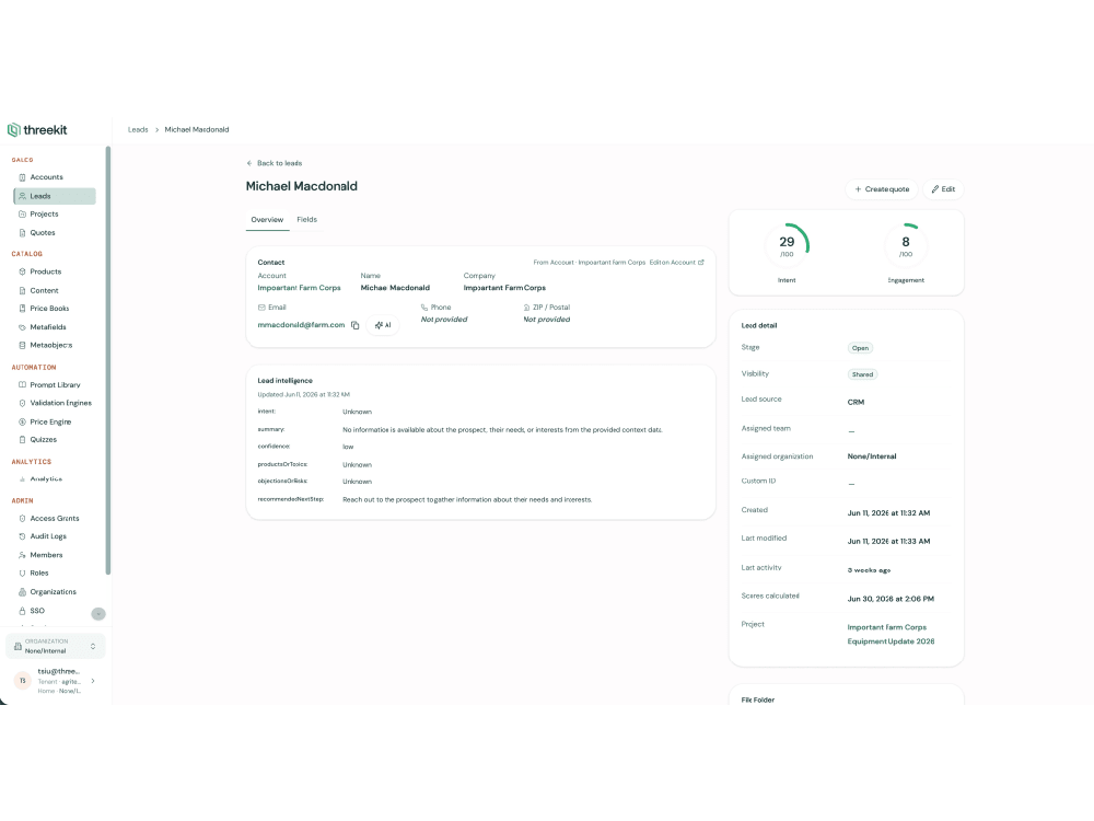 Threekit Screenshot 1