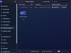 Persistent color-coded tabs, sidebar navigation, and the Aurora Glass theme