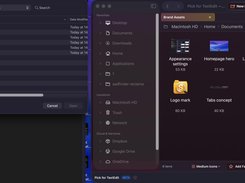 Dialog Picker (Beta) works alongside native macOS Open and Save panels