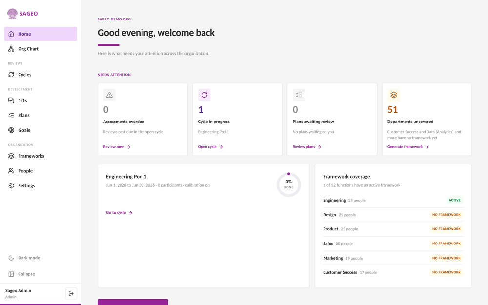 Home Dashboard