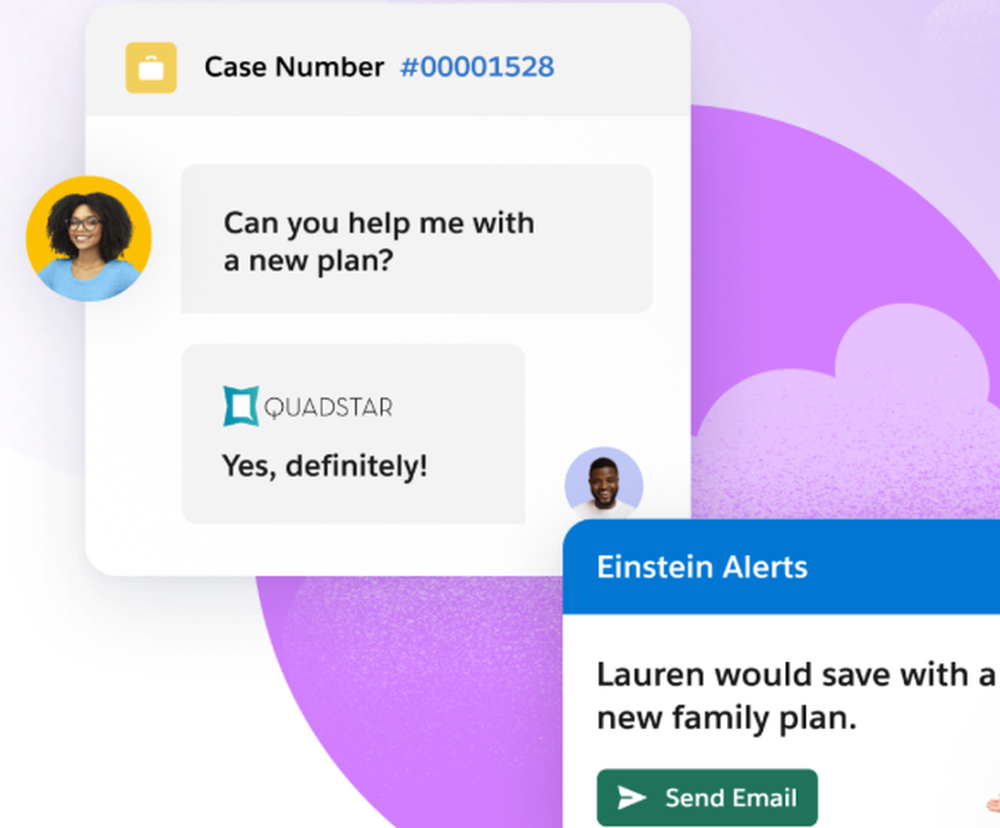 Salesforce Communications Cloud Screenshot 1