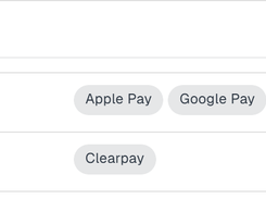 Who they pay: the payment providers at each company's checkout