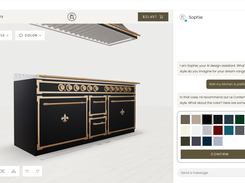 3D Kitchen Configurator with advanced AI assistant.