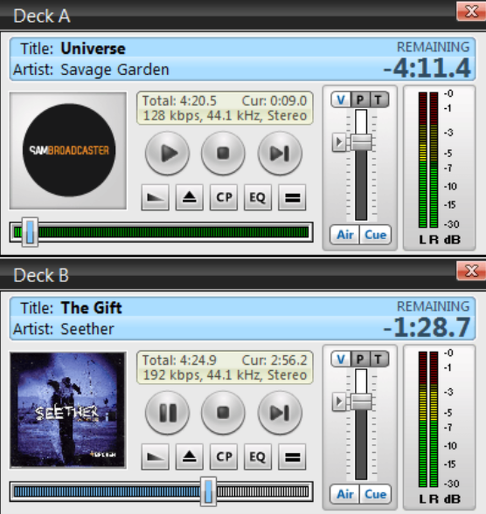 SAM Broadcaster Pro Screenshot 1