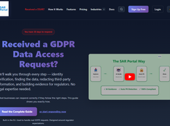 SAR Portal Screenshot 1