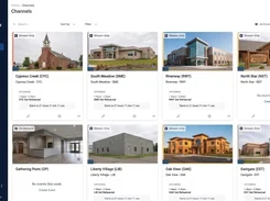 Manage live streaming across multiple campuses or locations from one central dashboard, built for organizations broadcasting from more than one site.