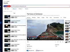 Browse and search on-demand content with AI-powered contextual discovery (transcript, visual and audio). Instant transcript summaries, localized search results, smart suggested meta-data tagging, and content recommendations built into the video library.