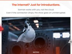 The internet? Just for introductions.