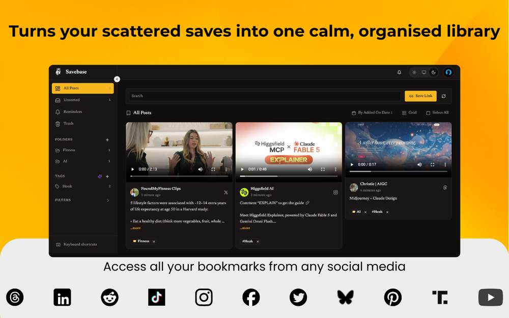 SaveBase Dashboard