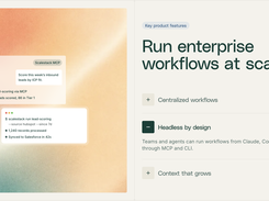Key product features - agnostic design