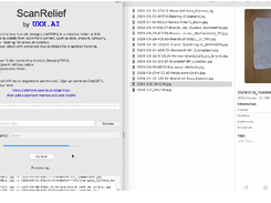 ScanRelief Screenshot 2