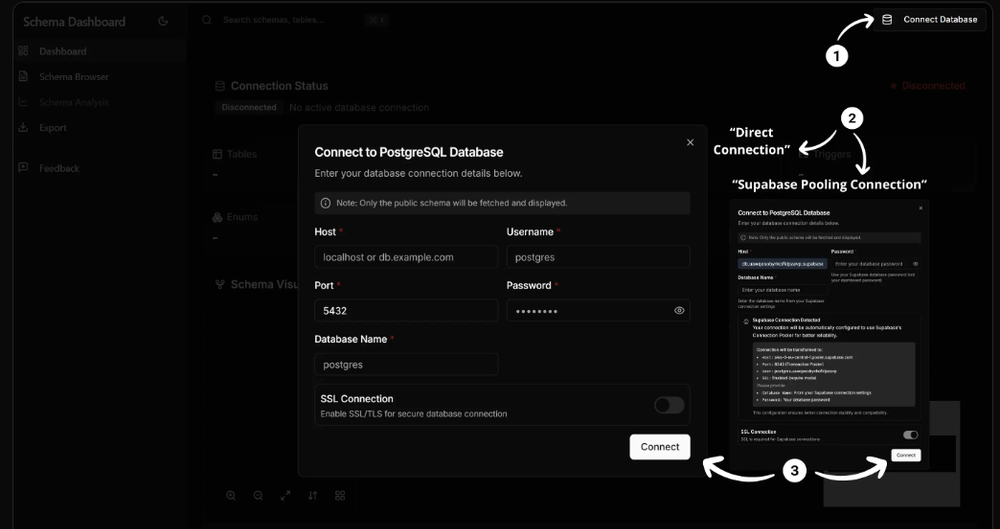 SchemaFlow Screenshot 1