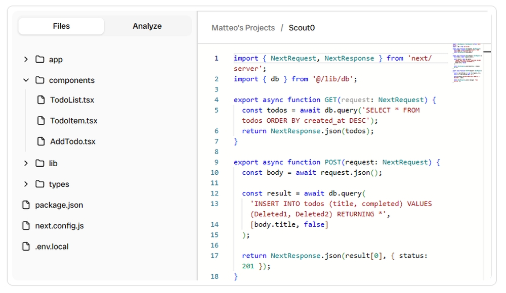 Scout0 Screenshot 1