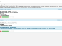 Activity Review: auto-clicker and mouse-jiggler detection with a human decision