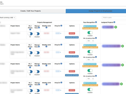 Projects: per-project monitoring options and recorded consent