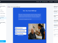 Staff Portal, Story - Scenario