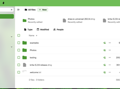 Share or receive files from anyone