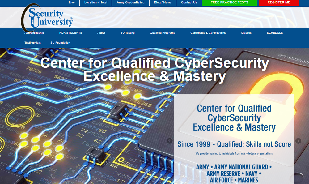 Security University Screenshot 1