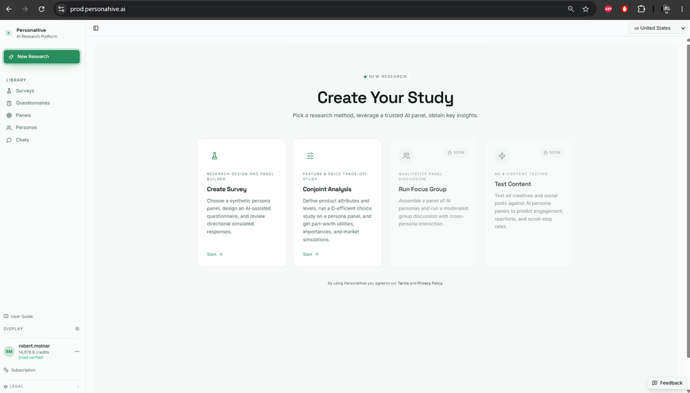 Landing page