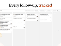 Organize, assign, and track support tickets with a visual Kanban board.