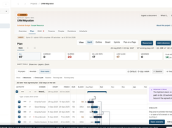 Plan and Gantt