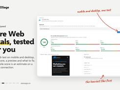 Step 4: Core Web Vitals tested for you on mobile and desktop