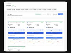 Manage many apps under 1 vps
