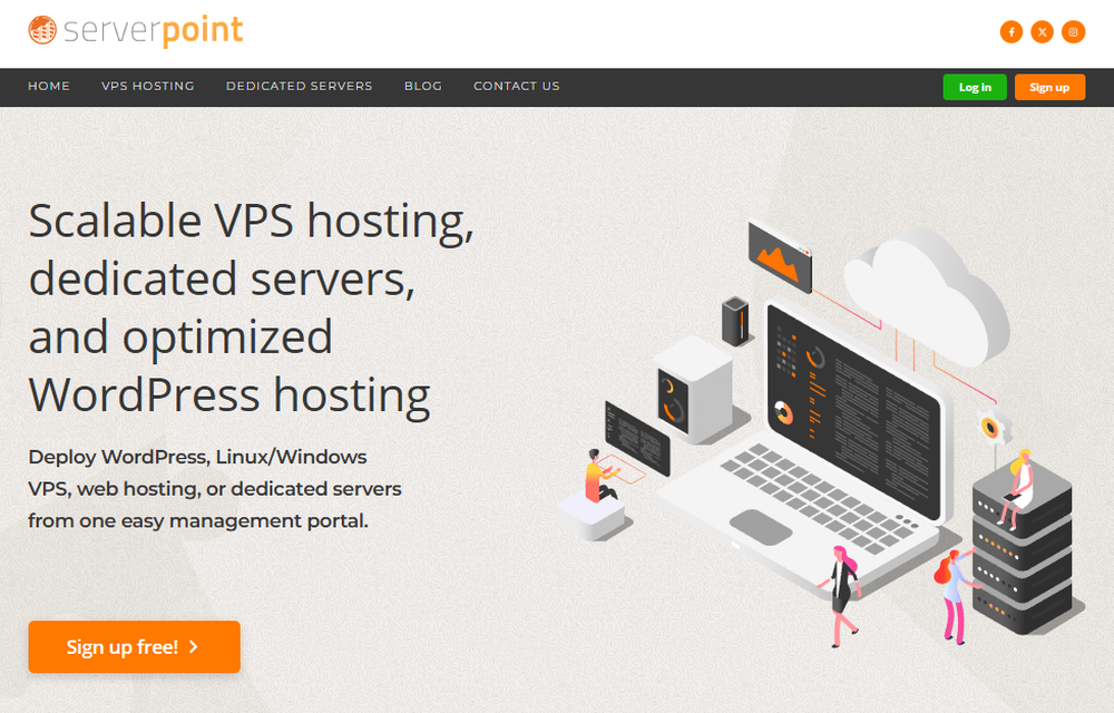 ServerPoint Screenshot 1