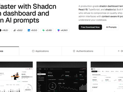 ShadcnDashboard.dev Screenshot 1