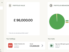 Investor portal