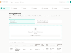 Import Your Spreadsheet Data