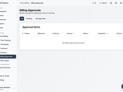 Approvals