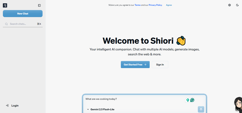 Shiori Screenshot 1